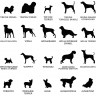Stèle en plexi transparent pour rendre hommage à votre ami chien, entièrement personnalisable et résistante aux intempéries Stèle en plexi transparent pour rendre hommage à votre ami chien, entièrement personnalisable et résistante aux intempéries