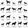Stèle funéraire en ardoise naturelle personnalisable en souvenir d'un chien Stèle funéraire en ardoise naturelle personnalisable en souvenir d'un chien