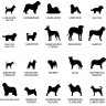 Stèle funéraire en ardoise naturelle personnalisable en souvenir d'un chien Stèle funéraire en ardoise naturelle personnalisable en souvenir d'un chien