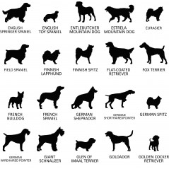 Plaque ronde commémorative funéraire pour chien en ardoise personnalisable pour planter en terre