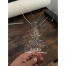 Stèle en plexiglas transparent – hommage à votre lapin Stèle en plexiglas transparent – hommage à votre lapin