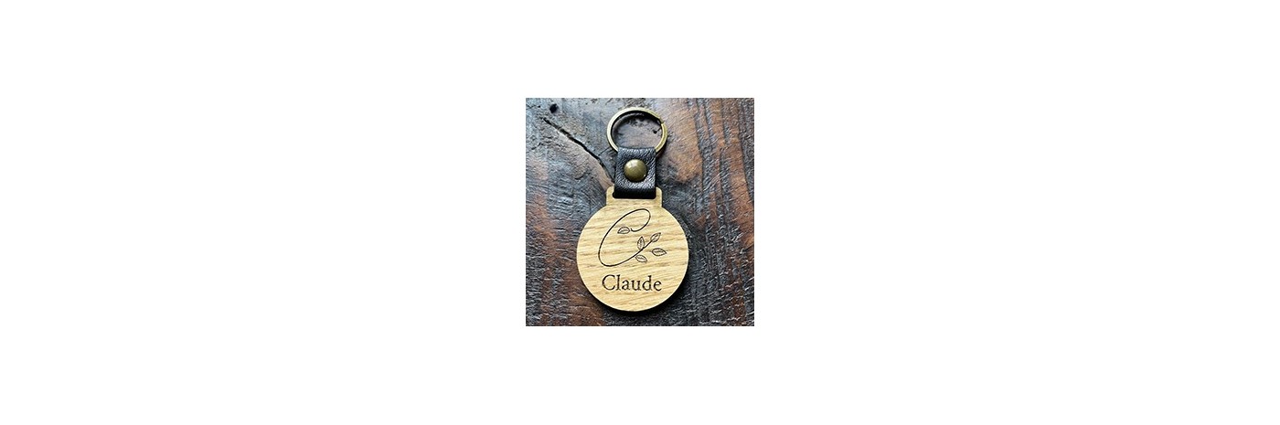Porte-clés en bois